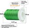 40 Colors 40 Weight Polyester Embroidery Machine Thread Kit 550Y(500M) for Brother Babylock Janome Singer Husqvarna Bernina Embroidery and Sewing Machines
